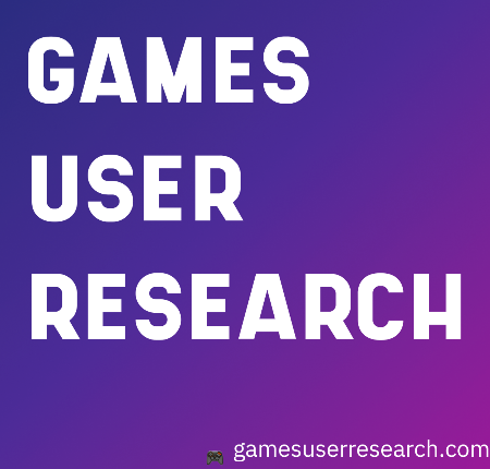 Games User Research.com
